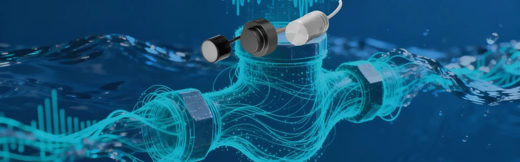 ultrasonic transducer for gas and liquid measurement